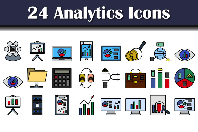 analytics-icon-set