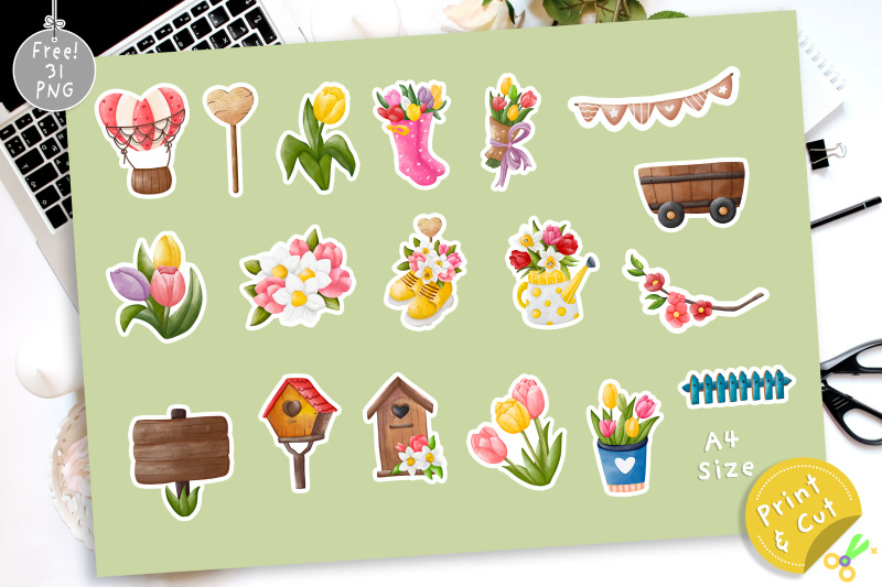 animal-and-spring-printable-stickers