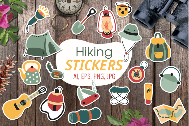 hiking-stickers