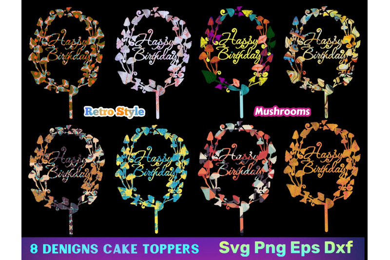 3d-svg-cake-toppers-mushrooms-retro