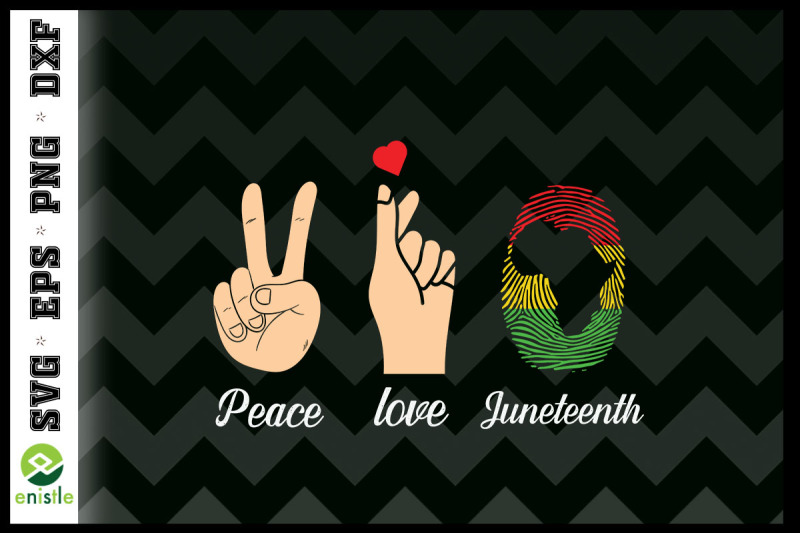 peace-love-juneteenth-pride-black-girl