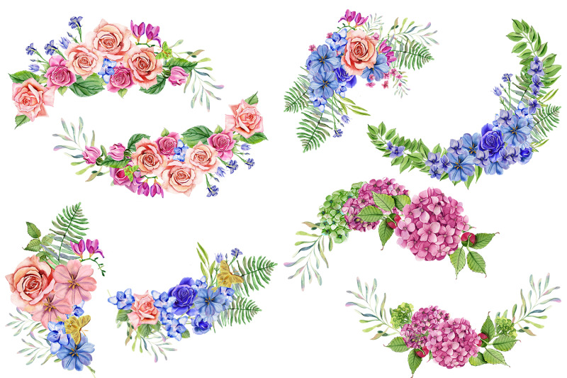 floral-bouquets-clipart-sublimation-png