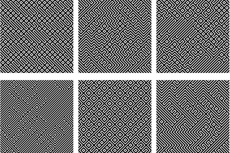 geometric-maze-madness-digital-papers