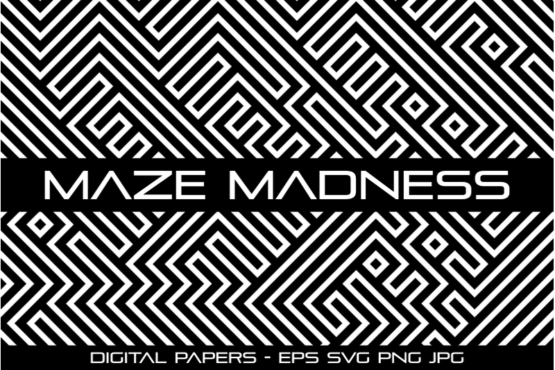 geometric-maze-madness-digital-papers