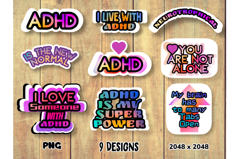 9-design-crafters-stickers-adhd-neuro