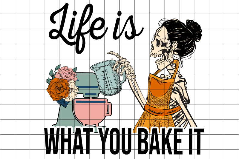 life-is-what-you-bake-it-graphic-design