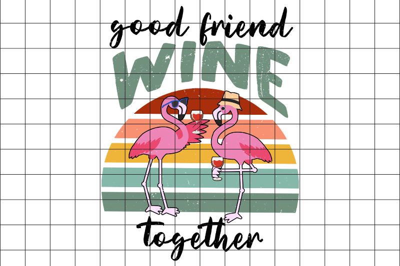 good-friends-wine-together-graphic-png