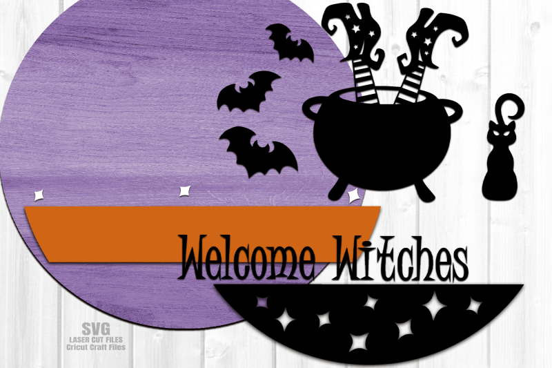 welcome-witches-round-sign-svg-laser-cut-files-halloween-svg-glowfor