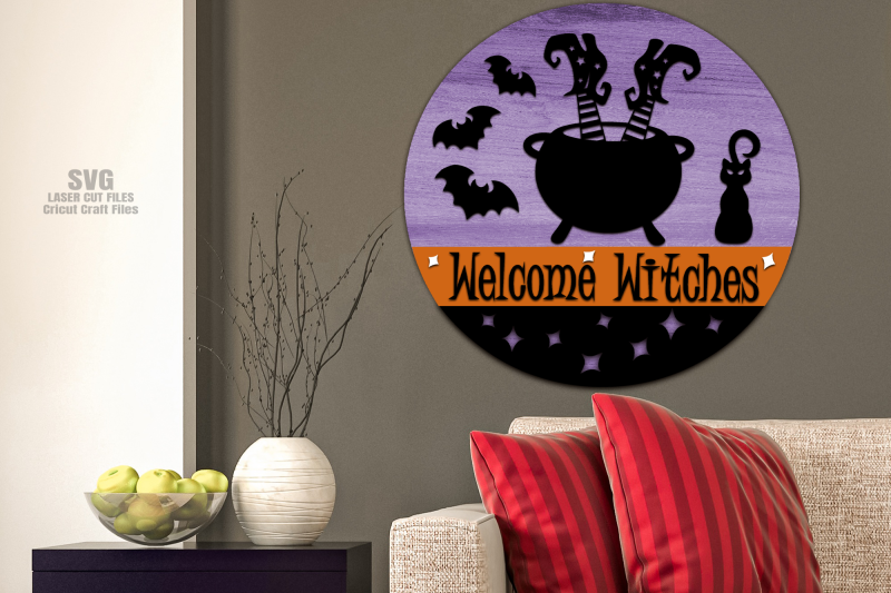 welcome-witches-round-sign-svg-laser-cut-files-halloween-svg-glowfor