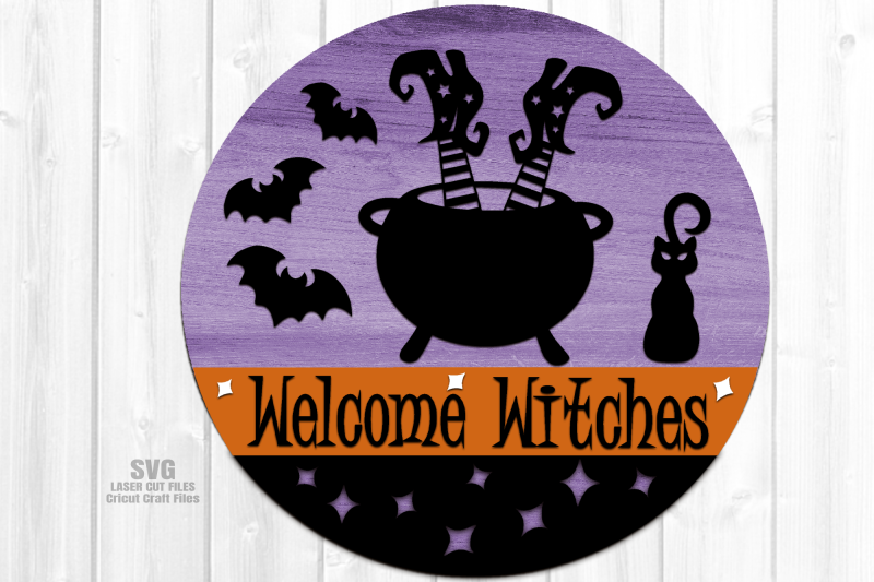 welcome-witches-round-sign-svg-laser-cut-files-halloween-svg-glowfor