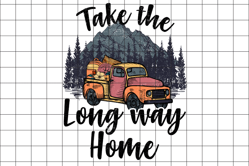 take-the-long-way-home-graphic-design