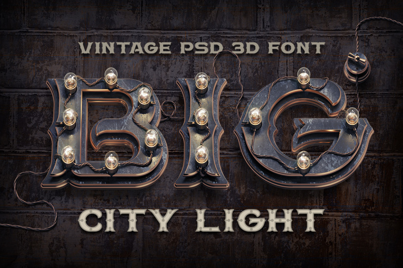 big-city-light-font