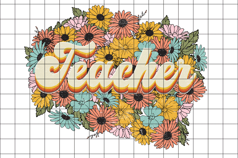 florals-retro-teacher-graphic-design