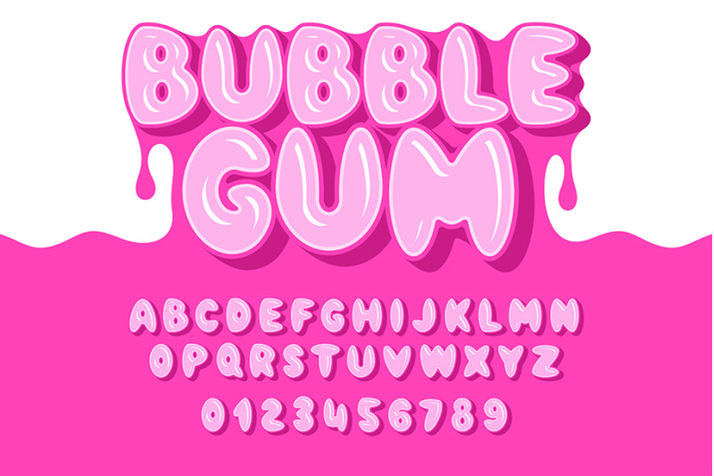 bubble-gum-font