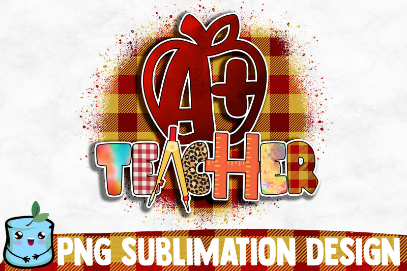 a-teacher-sublimation-design