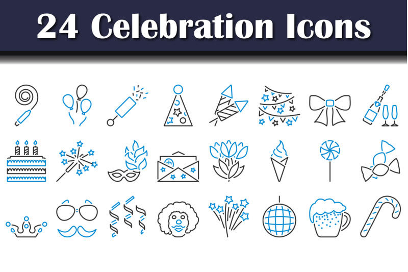 celebration-icon-set