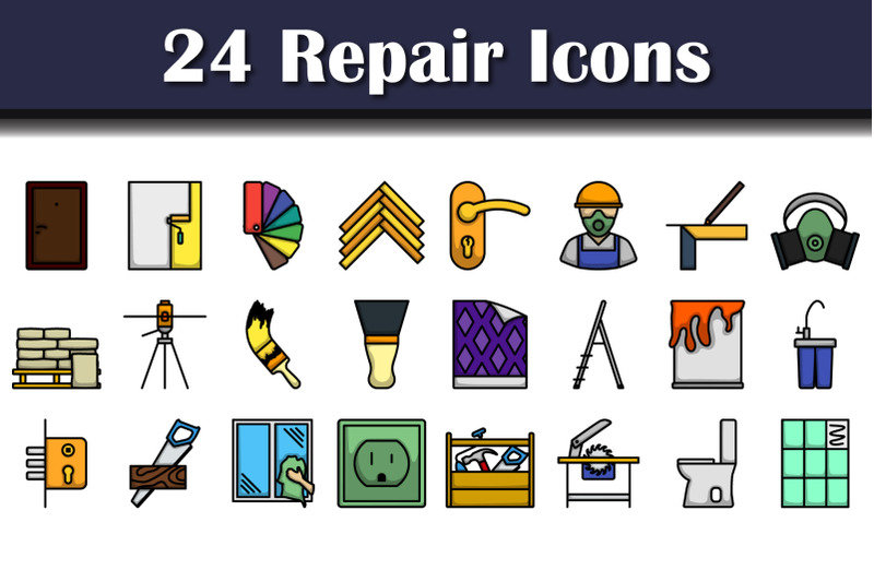 repair-icon-set