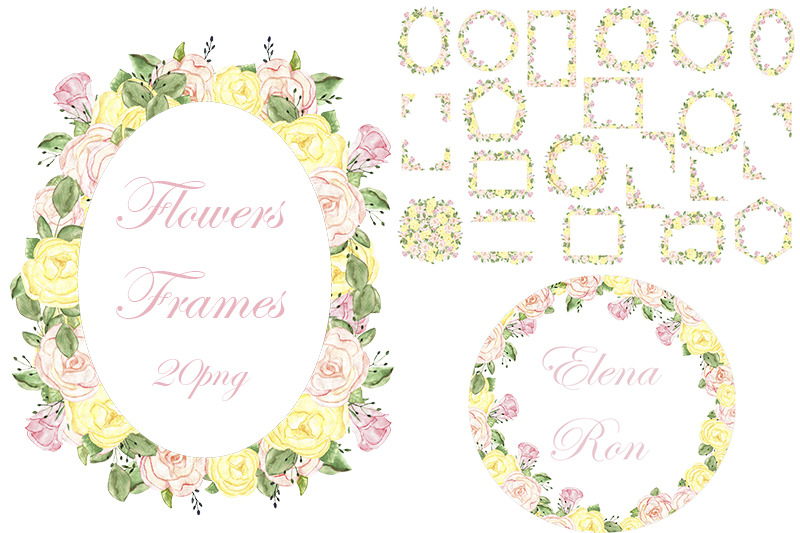 flowers-frames-clipart-floral-set-watercolor-set