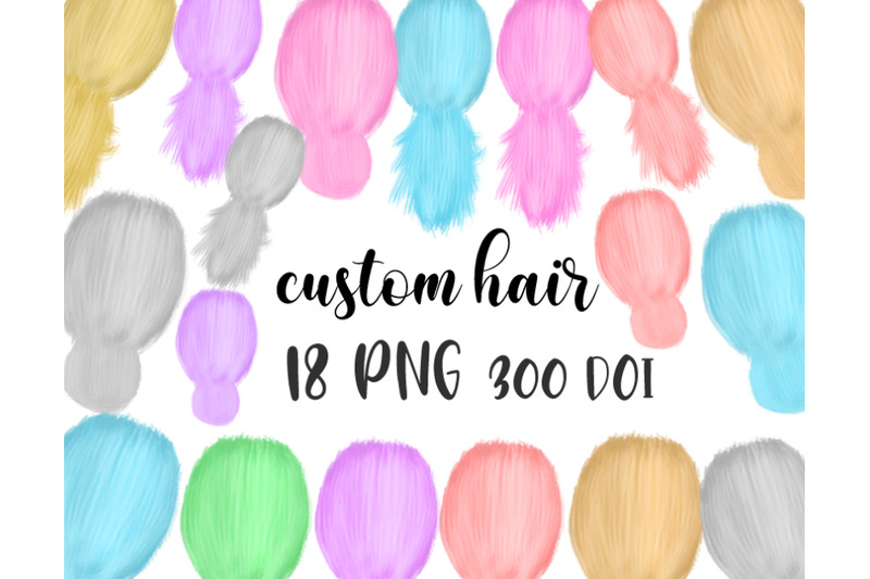 hairstyles-clipart-png-digital-design