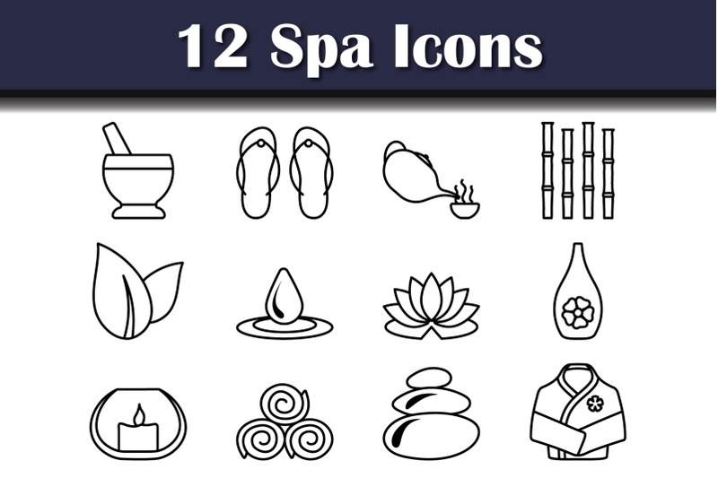 spa-icon-set