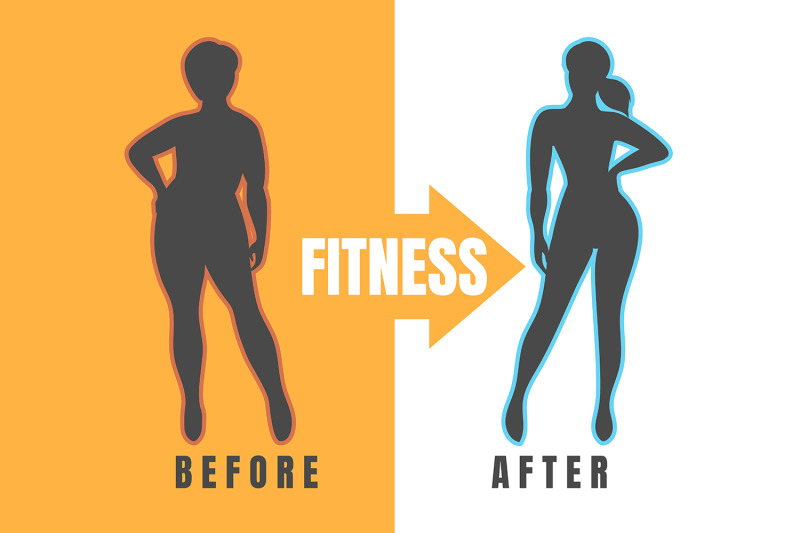 fitness-woman-before-and-after-healthy-lifestyle-motivation-illustrati