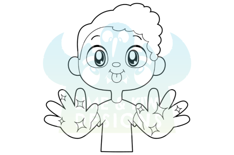 washing-hands-digital-stamps-lime-and-kiwi-designs