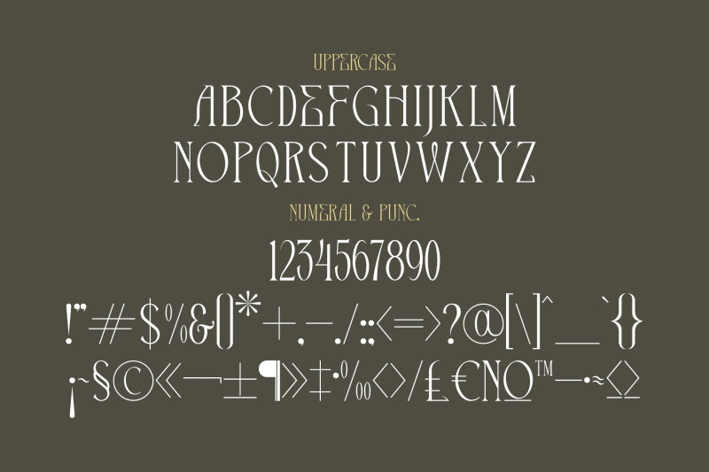 the-cronicle-typeface