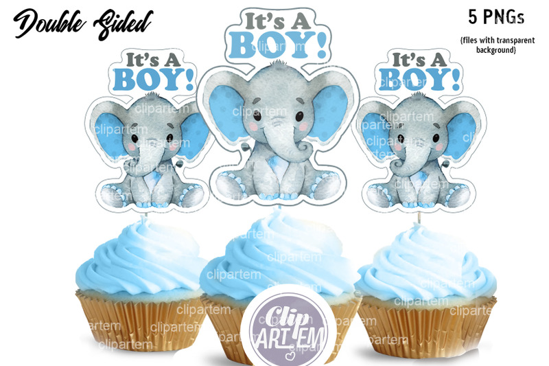 boy-elephant-centerpiece-topper-double-sided-png-file-quot-it-039-s-a-boy-quot