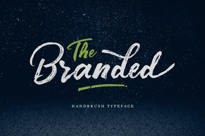 branded-handbrush-font