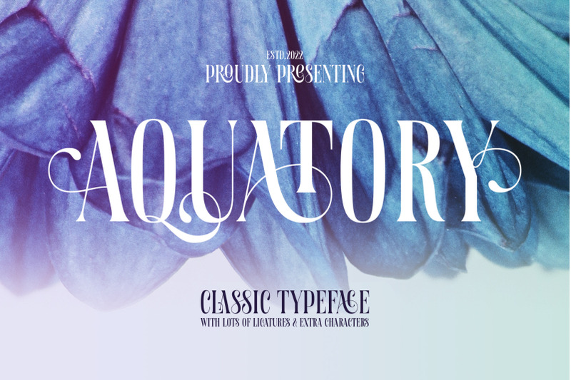 aquatory-classic-font
