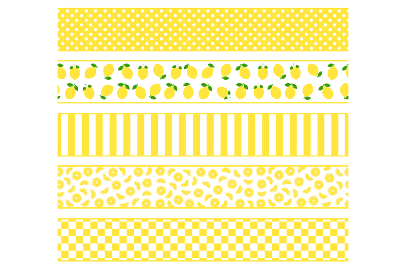 lemons-seamless-ribbons-ribbons-lemons-color-template