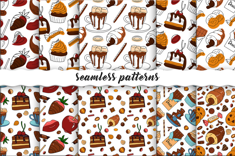 chocolate-sweets-vector-set-and-seamless-patterns