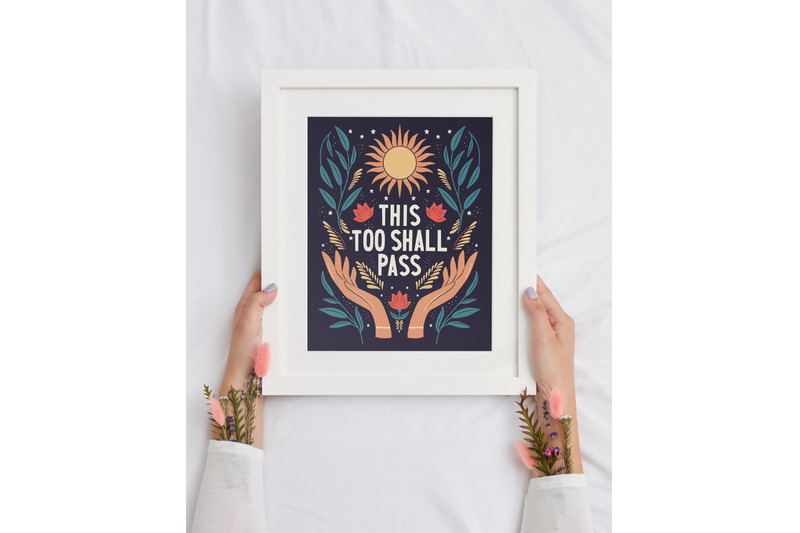 this-too-shall-pass-poster-design