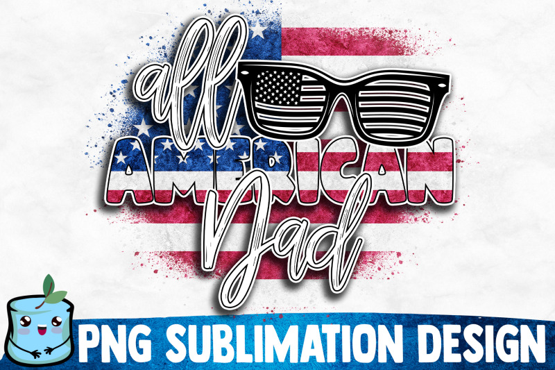 all-american-dad-sublimation-design