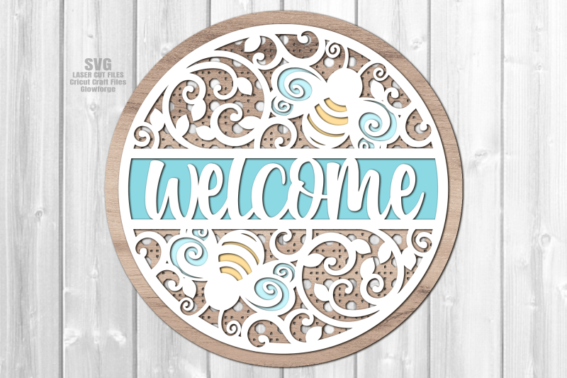 rattan-bee-welcome-sign-svg-laser-cut-files-summer-round-glowforge