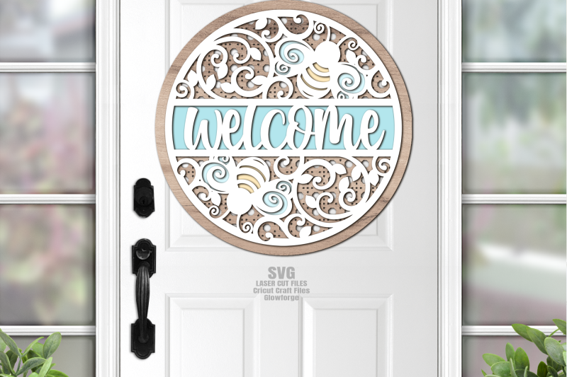 rattan-bee-welcome-sign-svg-laser-cut-files-summer-round-glowforge