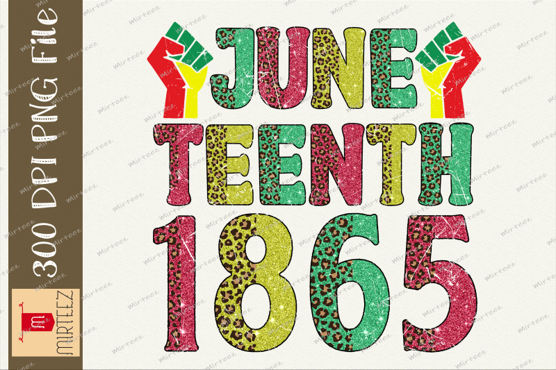 fist-juneteenth-since-1865-design-png