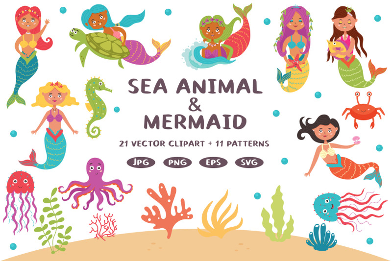 sea-animal-amp-mermaid