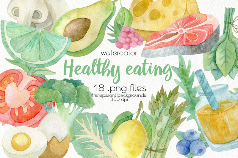 watercolor-healthy-eating-clipart