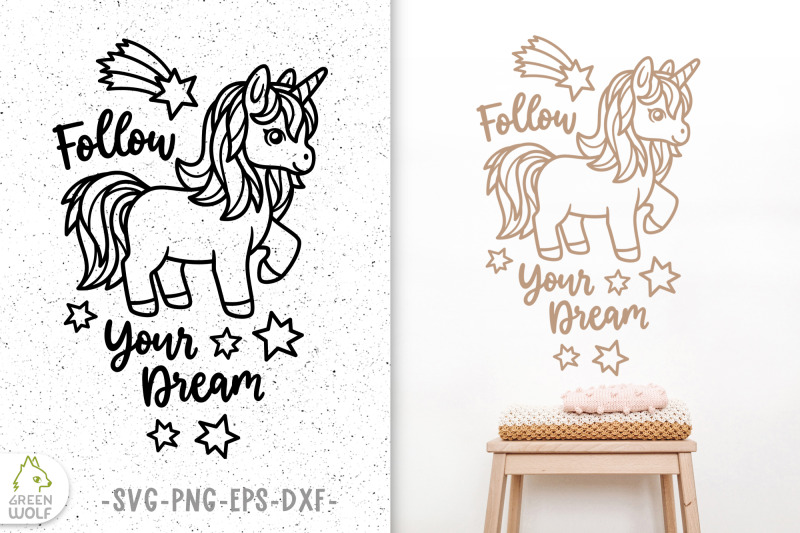 follow-your-dream-svg-unicorn-decal-svg-nursery-decor-ideas