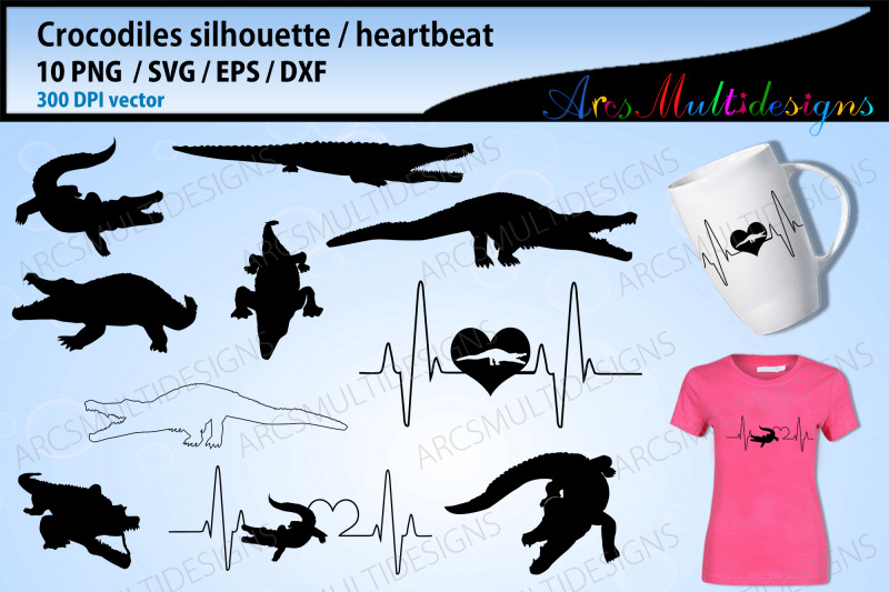 crocodile-silhouette-crocodile-heartbeat