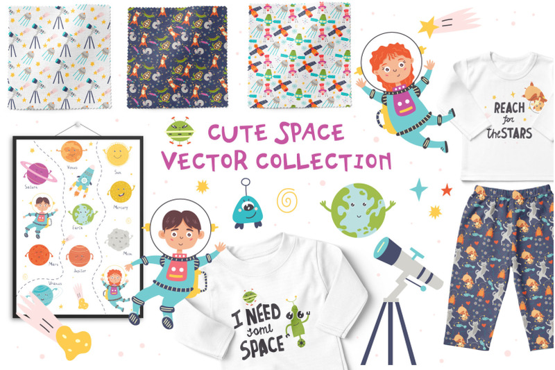 cute-space-vector-collection