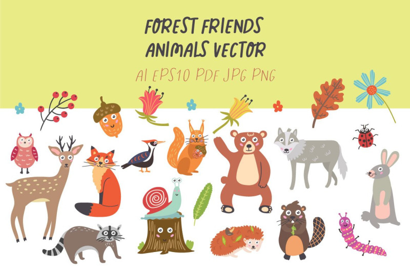 forest-friends-animals-vector