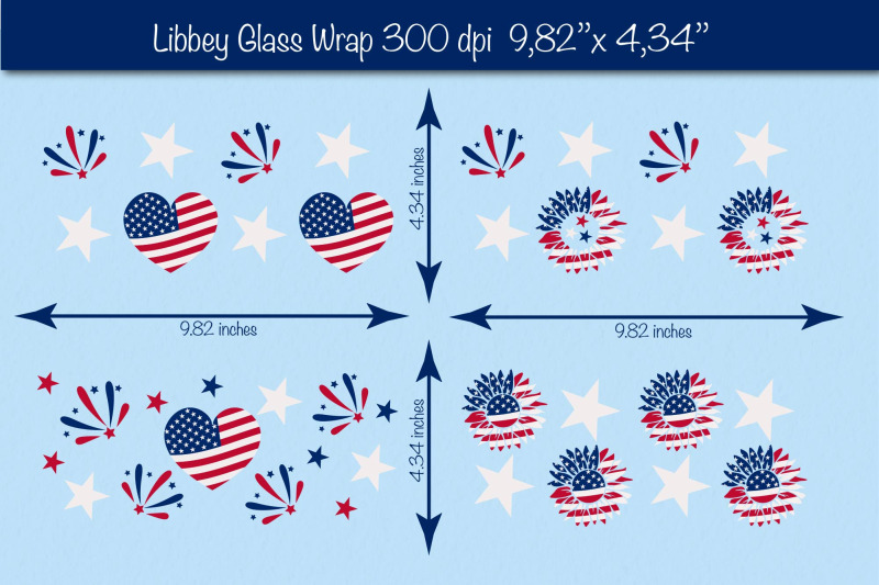 4th-of-july-glass-can-wrap-bundle-patriotic-glass-can-beer-can-glass