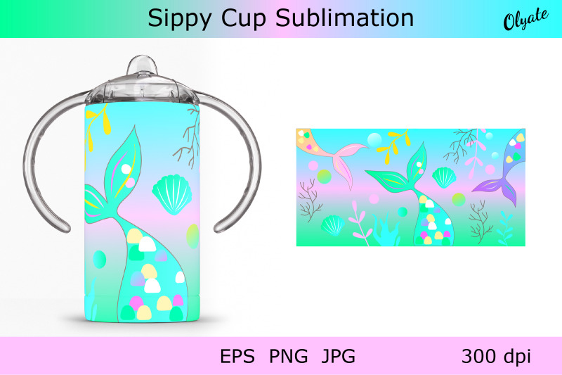 sippy-cup-sublimation-sippy-cup-designs-sippy-cup-mermaid