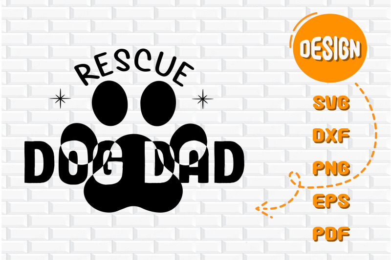 funny-design-rescue-dog-dad-gift