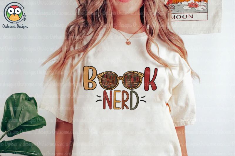 book-nerd-sublimation-design