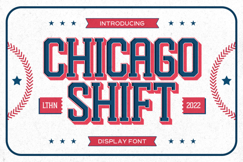 chicago-shift-sport-font