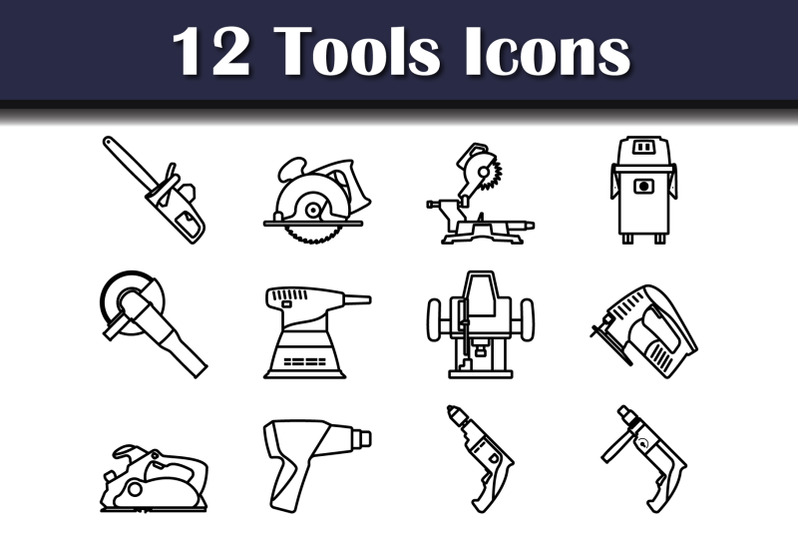 tools-icon-set