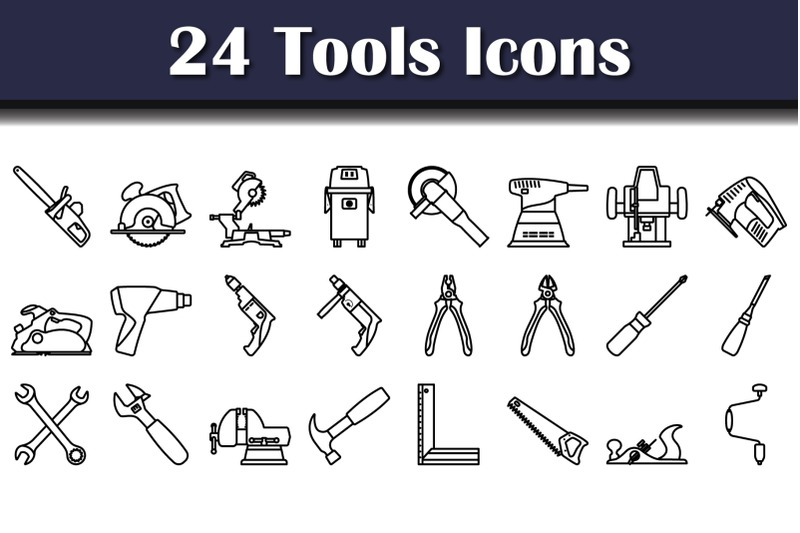 tools-icon-set